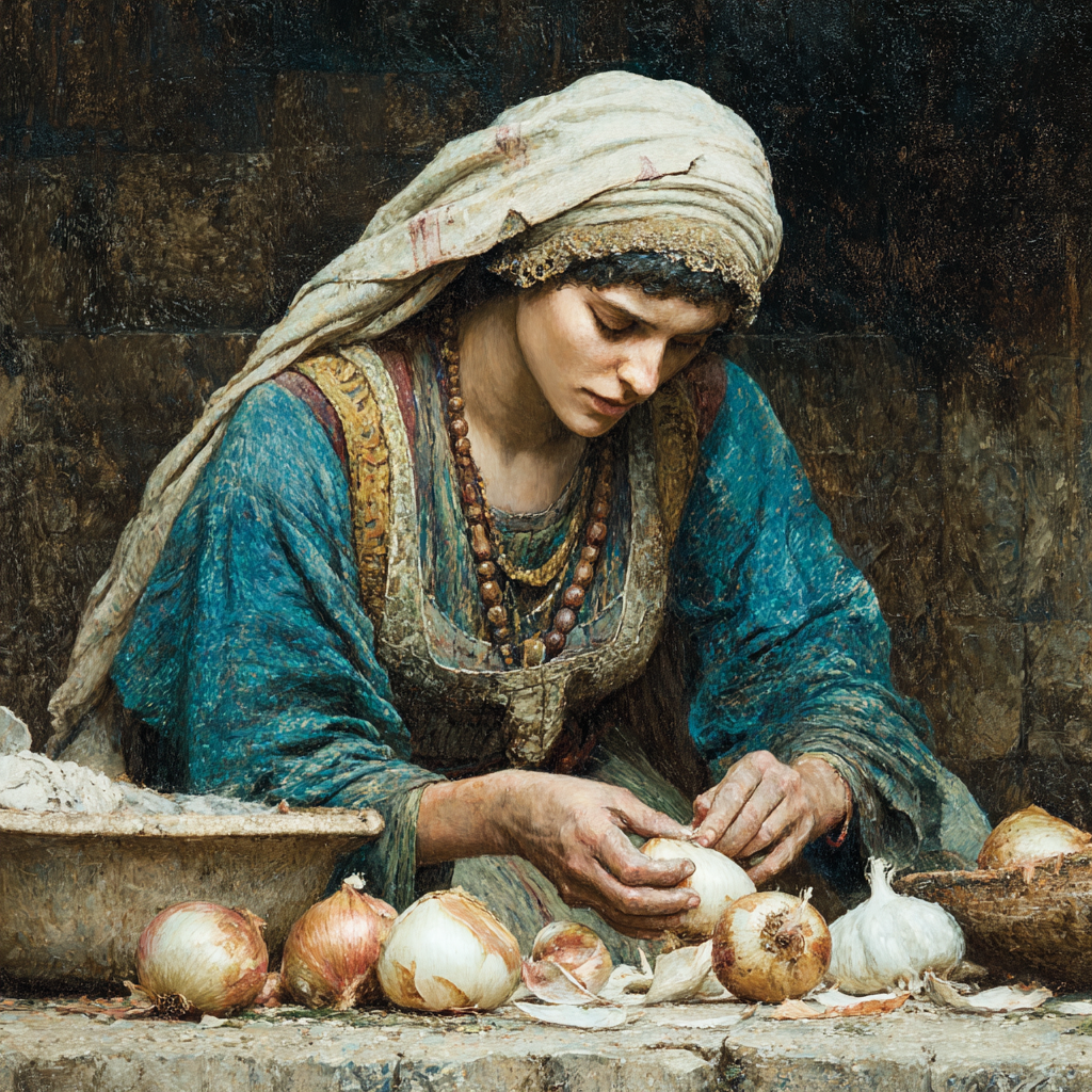 peeling onion content-image