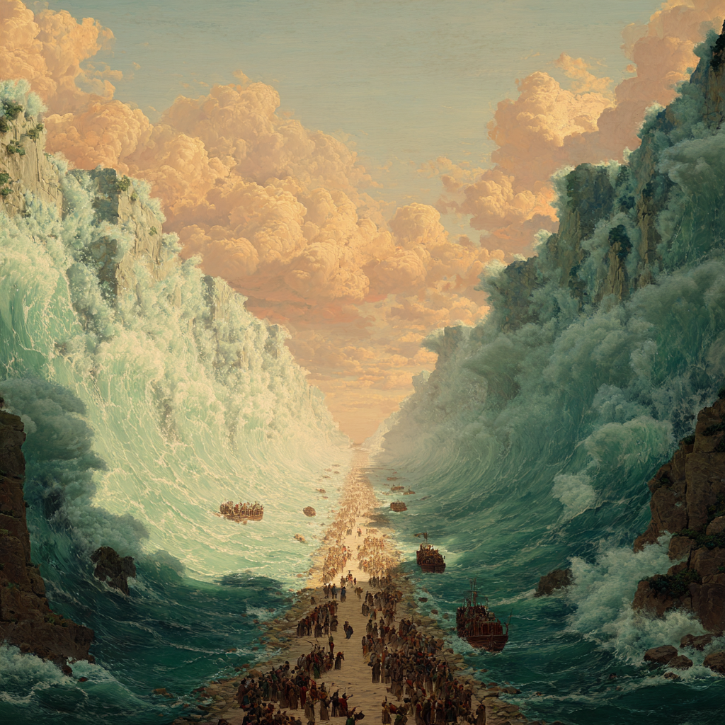 Yada parting the red sea content-image